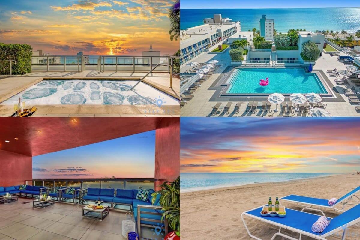Beachfront Resort - Hot Tub & Pool- Near Beach Hollywood Exteriör bild